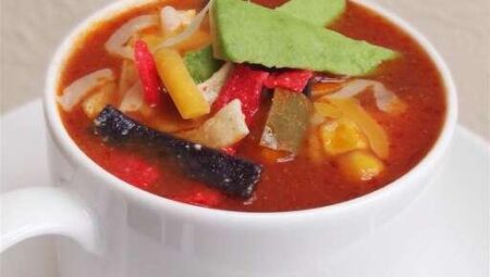 Vegetarian Tortilla Soup