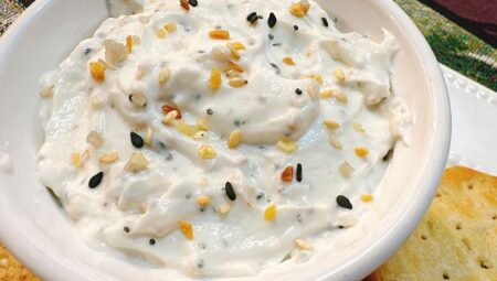 Everything Bagel Greek Yogurt Dip