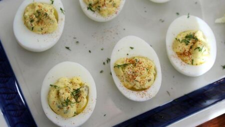 Mediterranean Deviled Eggs