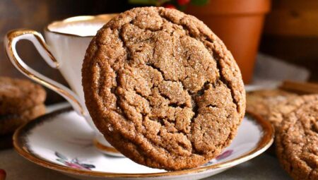 Gingerbread Latte Cookies