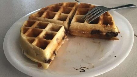 Chocolate Chip Belgian Waffles