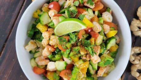 Mango Shrimp Ceviche